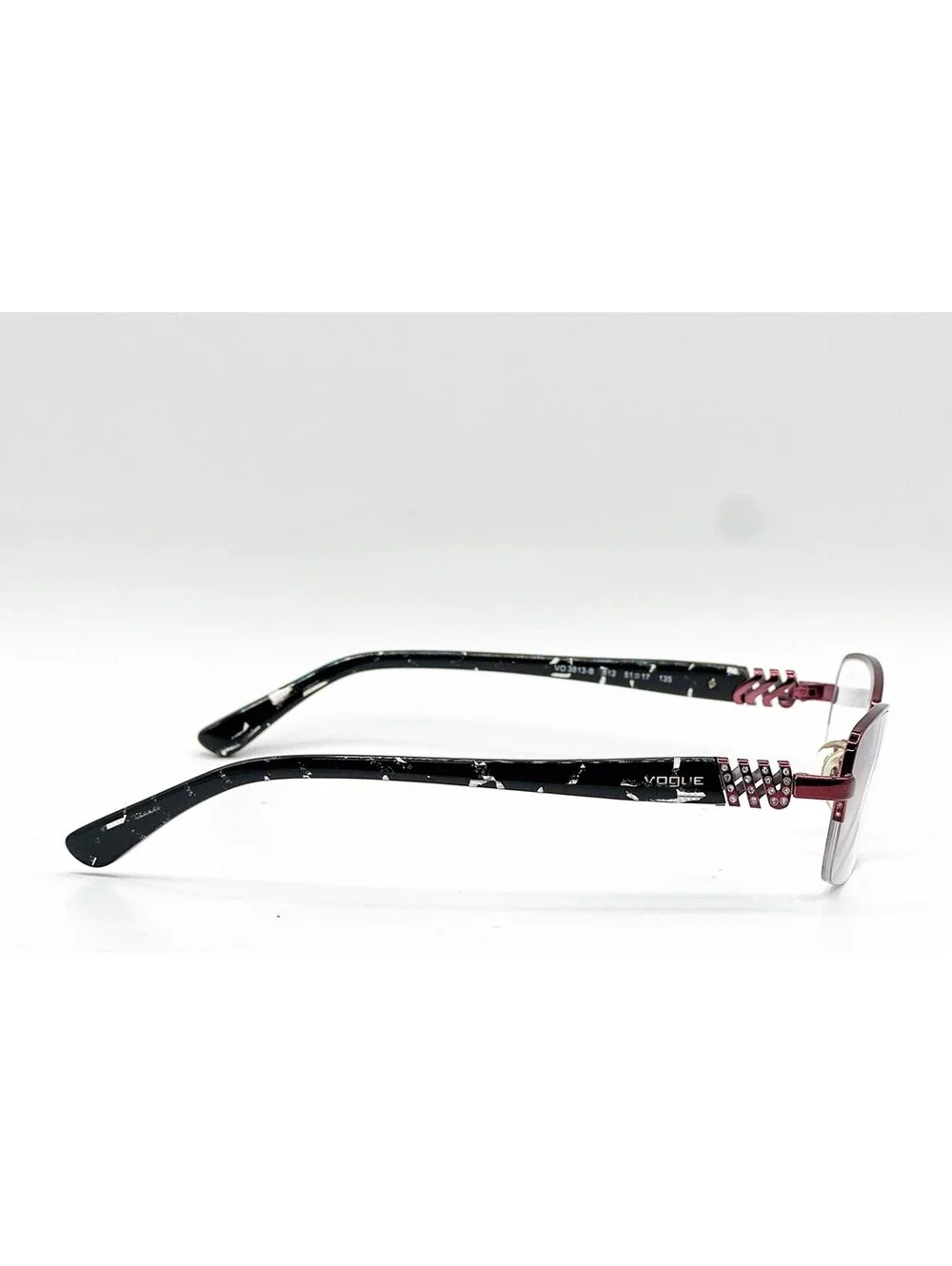 Vogue VO 3813-B 812 Bordeaux Authentic Eyeglass Frames 51-17